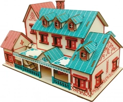 Woodcraft Holz 3D Puzzle Villa Narat