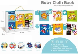 Textilbücher für Kinder mit Tieren und Beißring