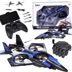Schießender Combat Flight Drohne mit Steuerhandschuh und RC-Fernbedienung
