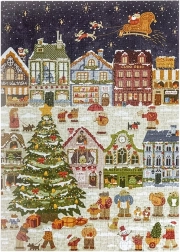 RoboTime Puzzle Heiligabend der Welpen 1000 Teile