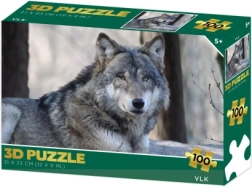 3D-Puzzle Wolf 100 Teile