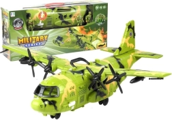 Großes militärisches Transportflugzeug mit Licht und Sound 64 cm