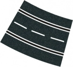 Kurve 4/15° für Carrera Evolution, Digital 132 und Digital 124 Slotcar-Bahnen