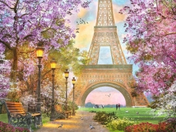 Puzzle 1500 Teile Pariser Romanze