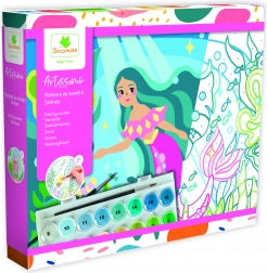 Malen nach Zahlen – Meerjungfrauen Artissimo