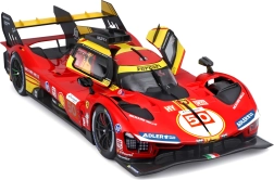 Metallmodell Bburago 1:18 Ferrari 499P Nr. 50 – Sieger 24h Le Mans 2024