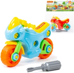 Schraubbares Motorrad für Kinder mit Werkzeug
