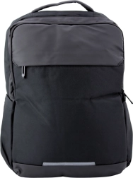 Städtischer Rucksack mit USB und Laptop-Fach schwarz 16L