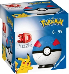 Ravensburger 3D‑Puzzle Pokémon Great Ball – 54 Teile