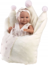 Llorens NEU GEBOREN Mädchen realistische Puppe mit Vinylkörper