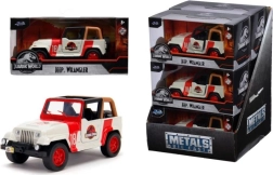 Metallmodell Jeep Wrangler Jurassic Park 1:32 mit zu öffnenden Türen