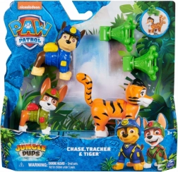 PAW Patrol Figuren: Dschungel-Patrouille, Chase und Tracker