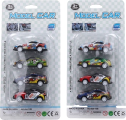 Set aus Autos 6,5 cm - 4 Stück