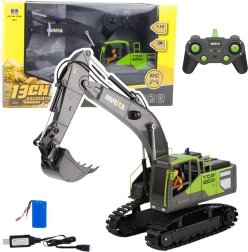Ketten-RC-Bagger HUINA 1:18 grün