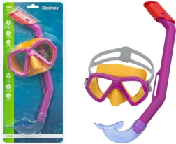 BESTWAY Schnorchelset für Kinder mit Maske und Schnorchel – Rosa