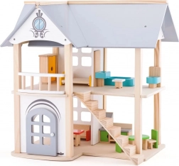 Puppenhaus mit Möbeln Villa Isabelle