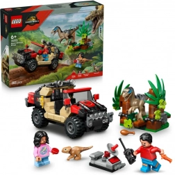 LEGO Jurassic World – Flucht vor dem Raptor im Geländewagen
