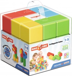 Magnetwürfel GEOMAG Magicube Color Recycled Crystal – 24 Teile