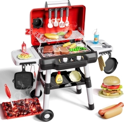 Kindergrill für BBQ mit LED-Lichtern, 31-teiliges Set von Woopie