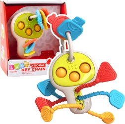 Sensorische Schlüssel für Babys mit beweglichen Elementen