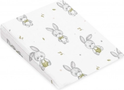 Musselin-Kissenbezug für Kinderkeilkissen NEW BABY Standard 30×37 cm, Motiv Bunny