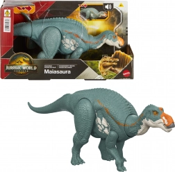 Dinosaurierfigur Maiasaura JURASSIC WORLD Rebirth Wild Roar mit Sound 31,5 cm