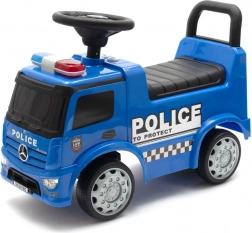 Polizeiliches Rutschauto MERCEDES Baby Mix mit Sounds – blau