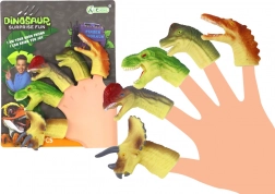Gummisaurier für die Finger - Sensorische Handpuppen