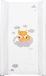Wickelauflage NEW BABY Fuchs 80 × 50 cm weiß