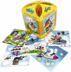 Pexeso in dekorativer Maxi-Box – Öffne und spiel: DER KLEINE MAULWURF