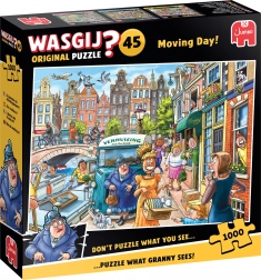 Jumbo Puzzle Wasgij 45: Umzug 1000 Teile