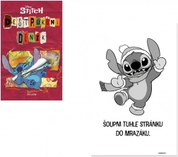 Destruktions-Tagebuch Stitch pocket 13 × 20 cm