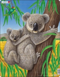 Larsen Kinderpuzzle Koalas 25 Teile