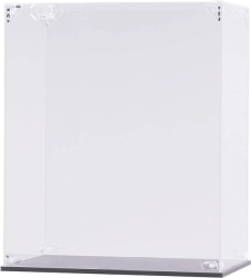 Transparente Abdeckung für Buchstützen und Miniaturen ROBOTIME