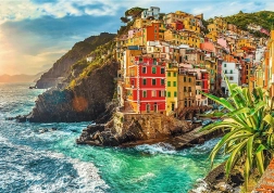 Puzzle TREFL Premium Plus Photo Odyssey: Riomaggiore, Italien – 1000 Teile