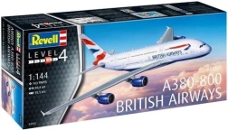 Plastikmodell des Flugzeugs AIRBUS A380-800 BRITISH AIRWAYS