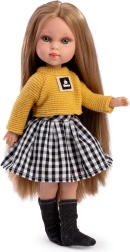 Realistische Puppe Penelope mit Ganzvinylkörper 34 cm