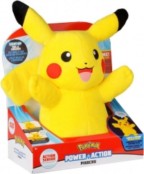 Interaktives Plüschtier POKÉMON Pikachu Power Action mit Lichtern und Geräuschen