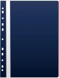 Schnellhefter mit Eurolochung A4 dunkelblau
