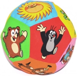 Textilball mit Motiv Maulwurf 15 cm