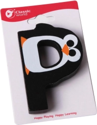 Classic World Holzbuchstabe P