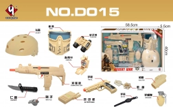 Sandfarbenes Soldaten-Set für Kinder