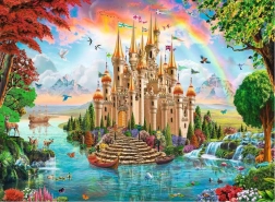 Puzzle Regenbogenschloss Ravensburger 100 Teile