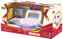 Kinderkasse mit Taschenrechner und Zubehör