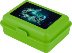 Brotdose mit Fußballspieler-Motiv