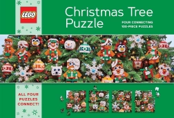 Puzzle LEGO Weihnachtsbaum 4×100 Teile