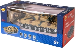 RC-Panzer mit Ladegerät – Tarnmuster