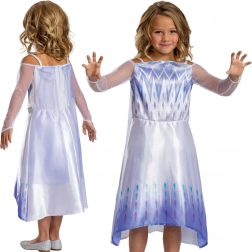 Kinderkostüm Elsa aus Disney Frozen, Prinzessinnenkleid 109–123 cm (5–6 Jahre)