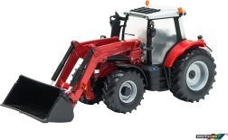 Modelltraktor mit Frontlader Massey Ferguson 6616 im Maßstab 1:32