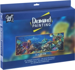 Diamantmalerei Unterwasserwelt 75 × 25 cm